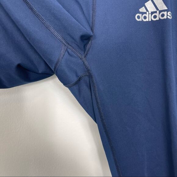 Adidas Techfit Compression 'CLIMALITE Blue Leggings Size Small - Picture 7 of 11